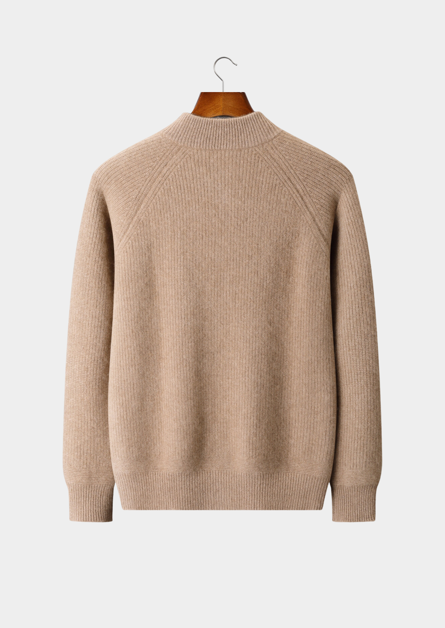 PURE CASHMERE BUTTON OVERSHIRT