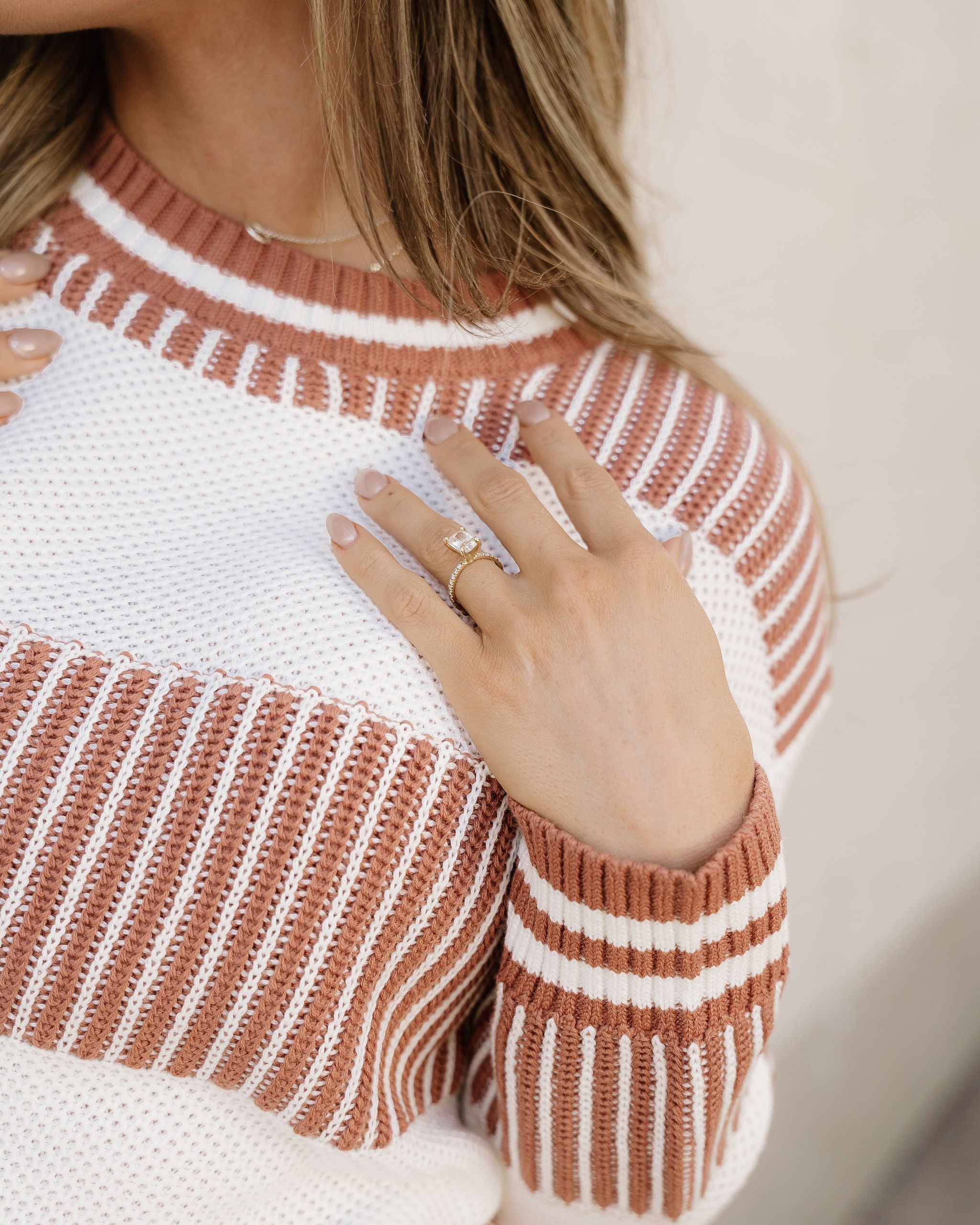 Alina Sweater - Khaki | Dropship