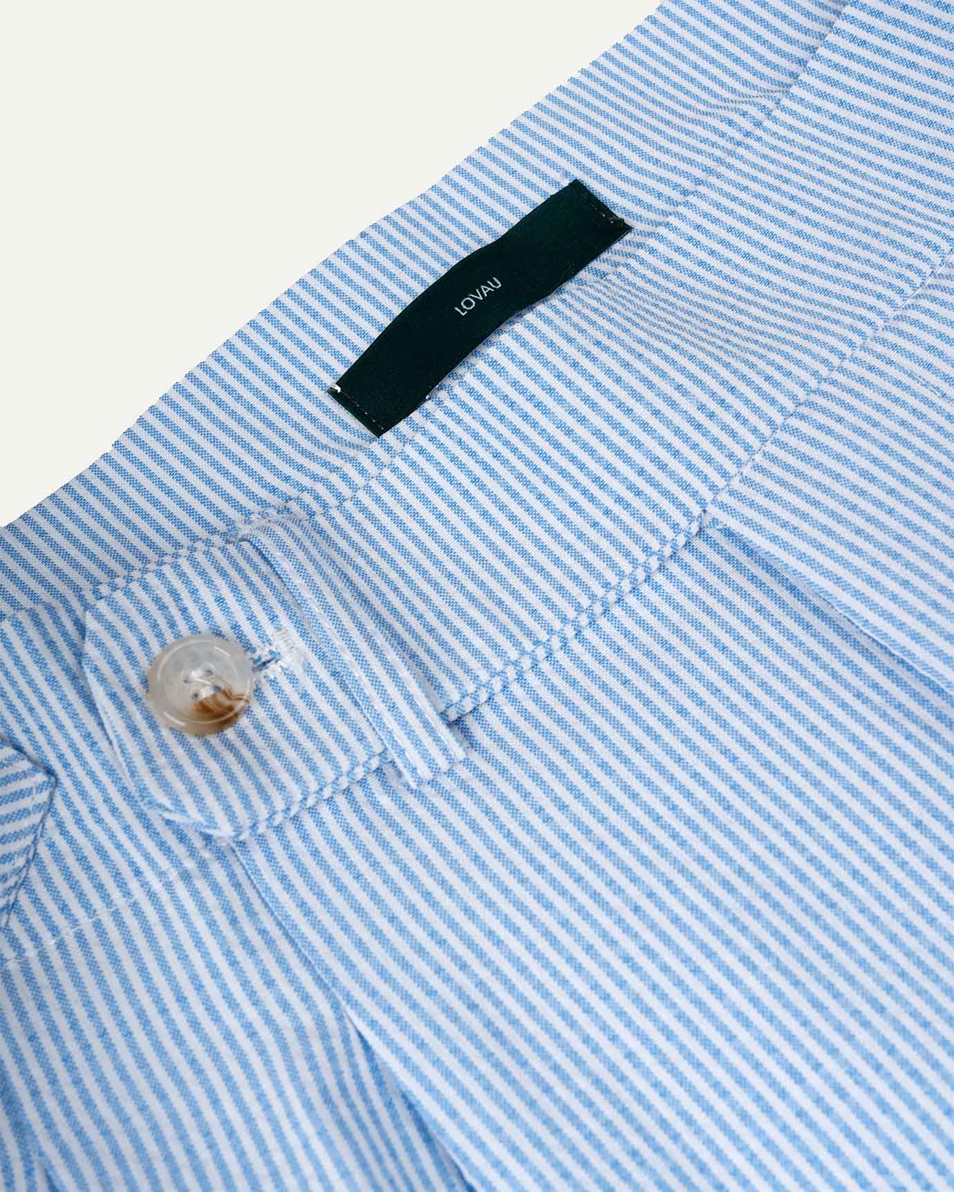 Italian Shorts Blue Stripes