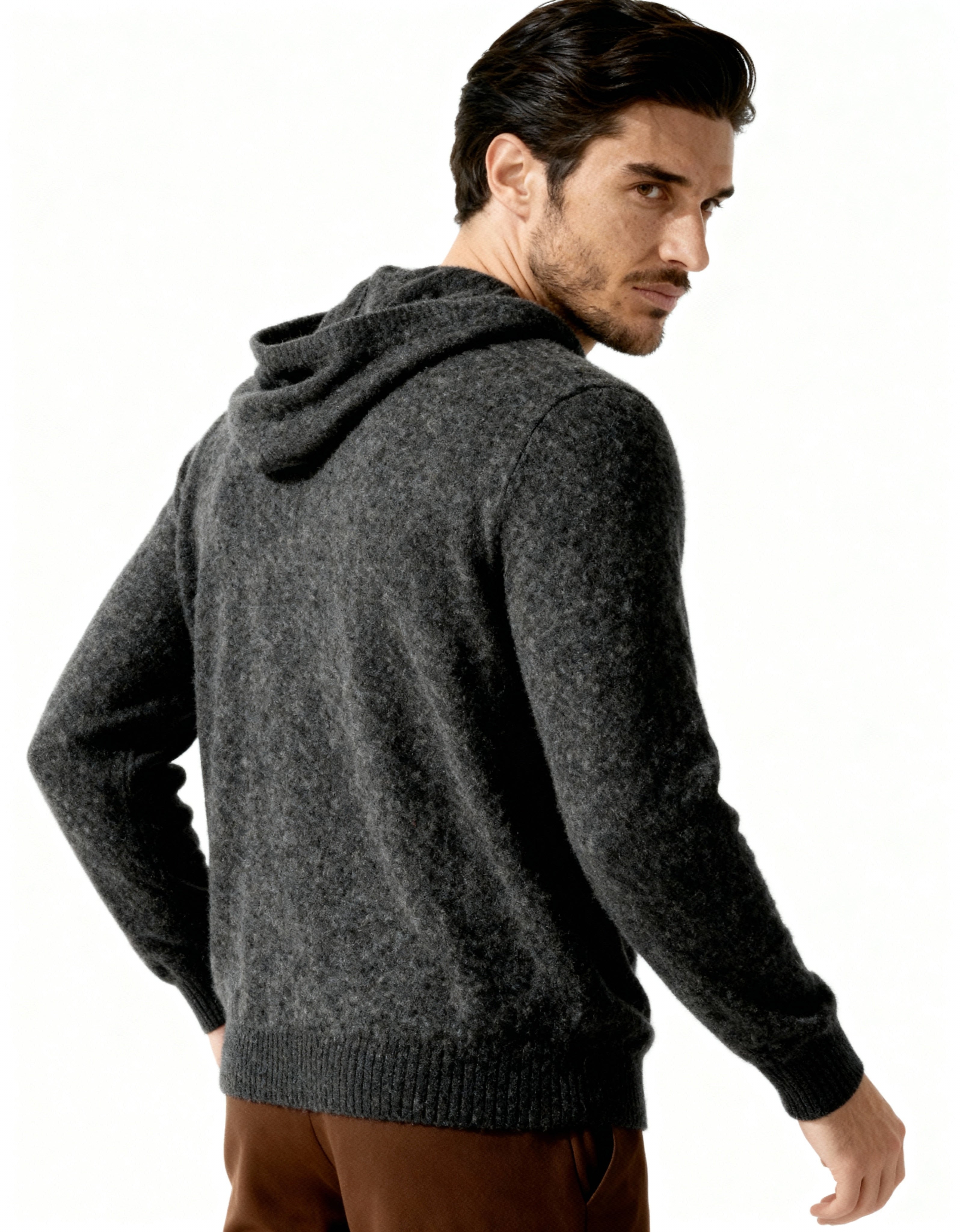 100% Cashmere Hoodie
