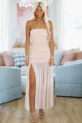 She's an Icon Maxi Dress - Cream