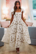 I'm Enchanting Midi Dress - Cream