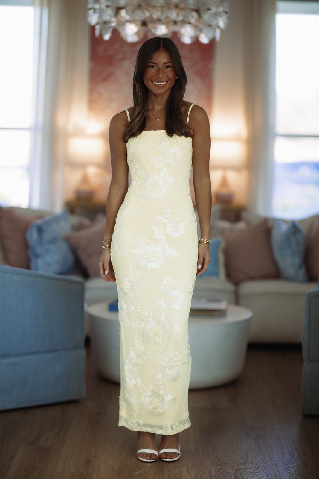 Amazing Night Maxi Dress - Yellow