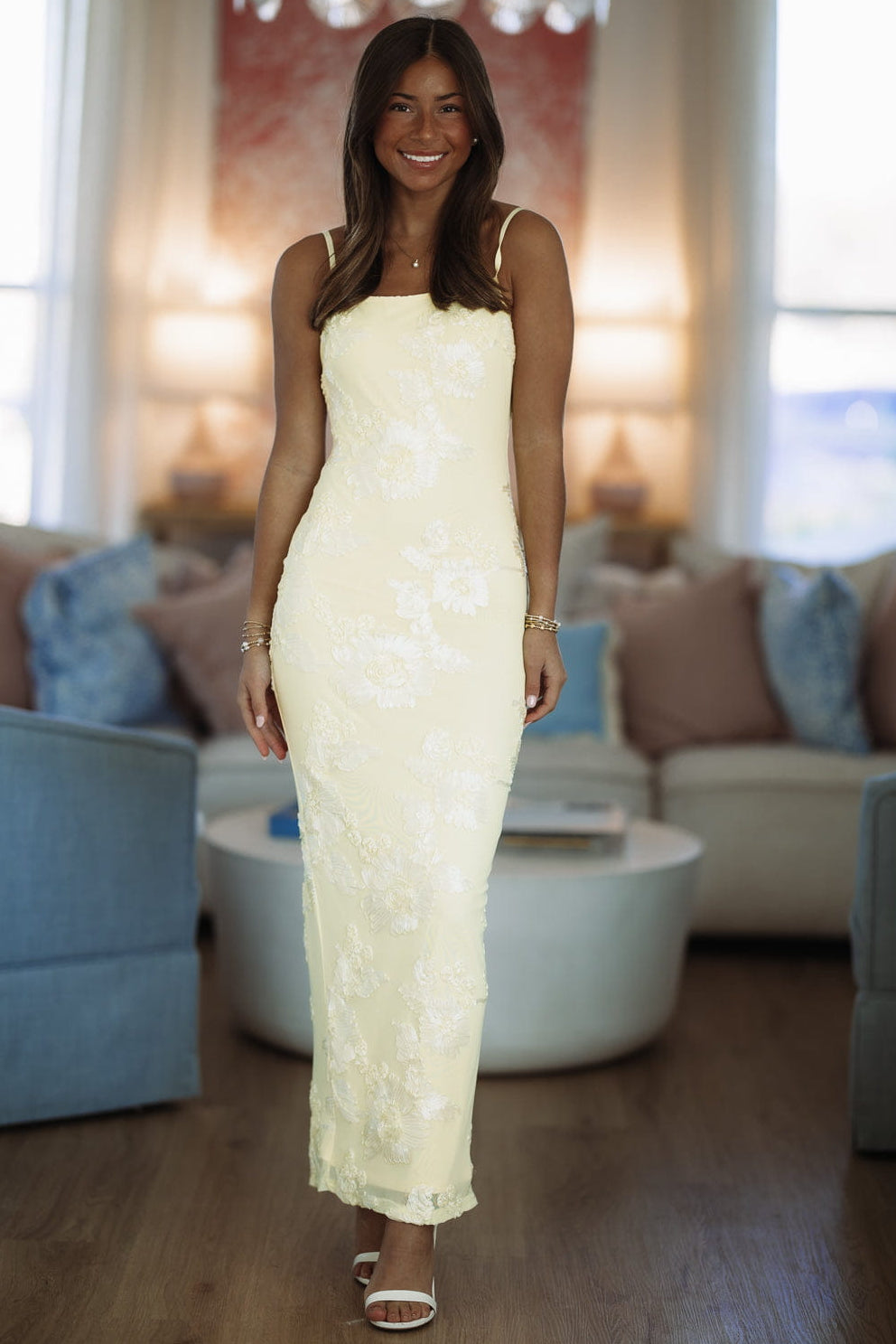 Amazing Night Maxi Dress - Yellow